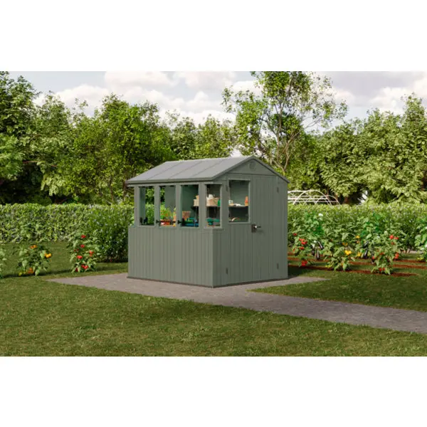 Abri "Green House" 4,6 m² - serre et espace de rangement