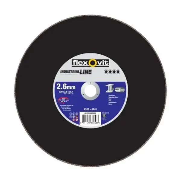 Disque à tronçonner Acier Inox Chop Saw 356x2.6x25.4 Flexovit