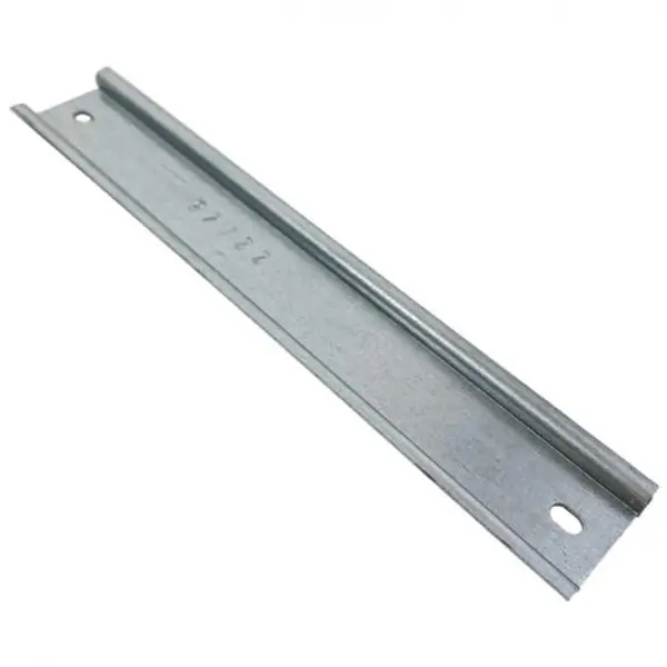 92052 IDE - Rail DIN 35x7,5mm compatible boitier étanche Light IDE 231 et 322 - Longueur 207mm