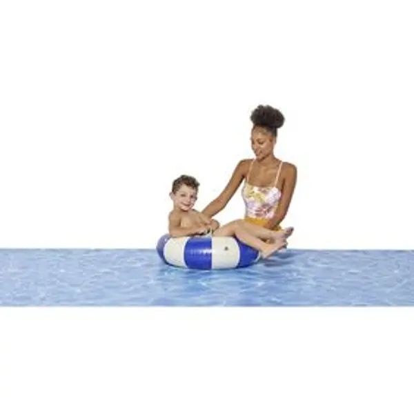 Bouée gonflable enfant à rayures Ø60cm (3 modèles)