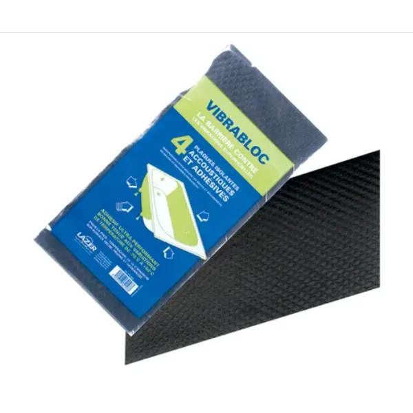 Sachet de 4 plaques insonorisation bain Vibrabloc 400x200mm