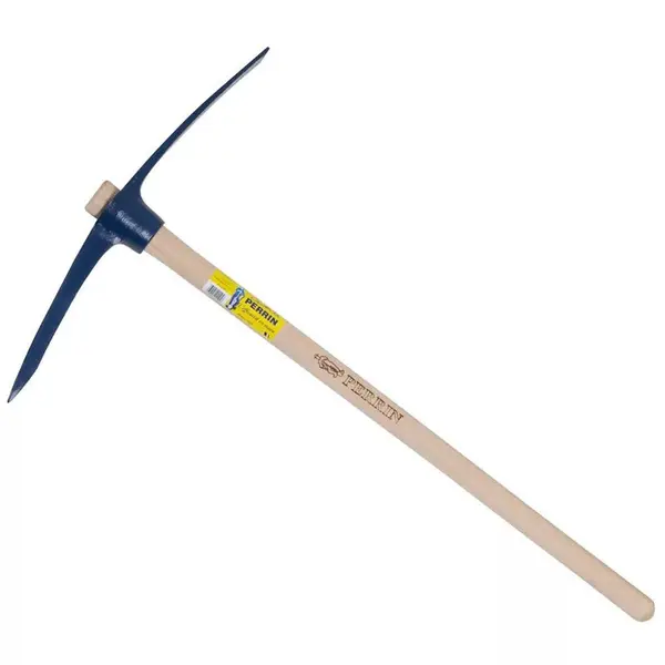 Pioche terrassier 2,5 kg il Rond manche 90 cm PEFC 70 % - PERRIN