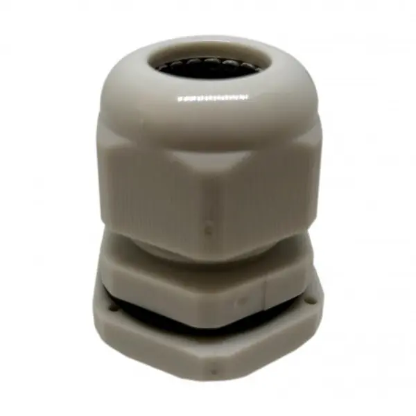 Lot de 10x Presse étoupe PG21 polyamide - câbles diamètre 14 à 18mm - Étanche IP68 - Avec joint + contre écrou