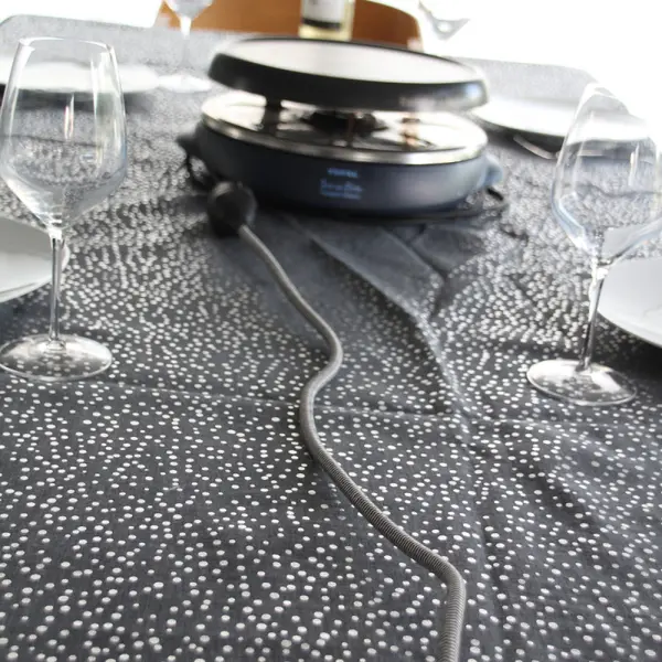 Allonge textile noir et blanc 3 x 1,5 mm² 5 m CHACON
