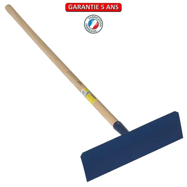 Racloir cantonnier de 35 douille soudée emmanché 1,30 m - PERRIN