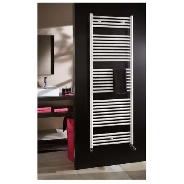 Sèche-serviette eau chaude Atoll Spa - blanc