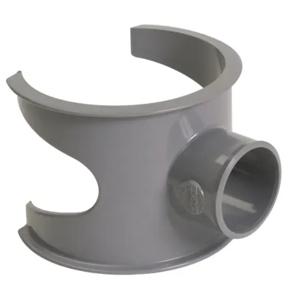 Selle PVC de branchement à 90° Mâle - Femelle.