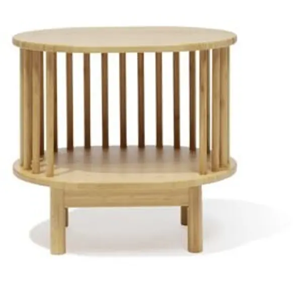 Chevet Gaïa bambou naturel - L46xP35xH41,5cm