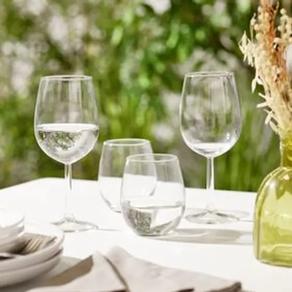 Verre à pied x6 transparent 29,5cl