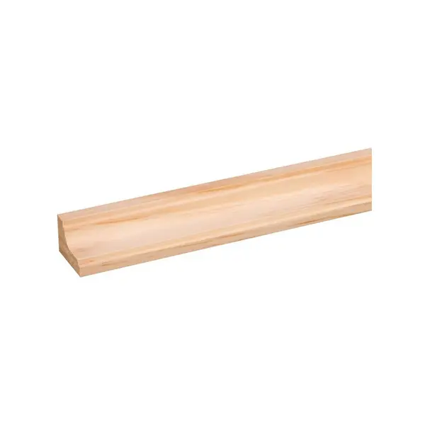 Moulure corniche en pin 240 x 3,2 x 2,2 cm