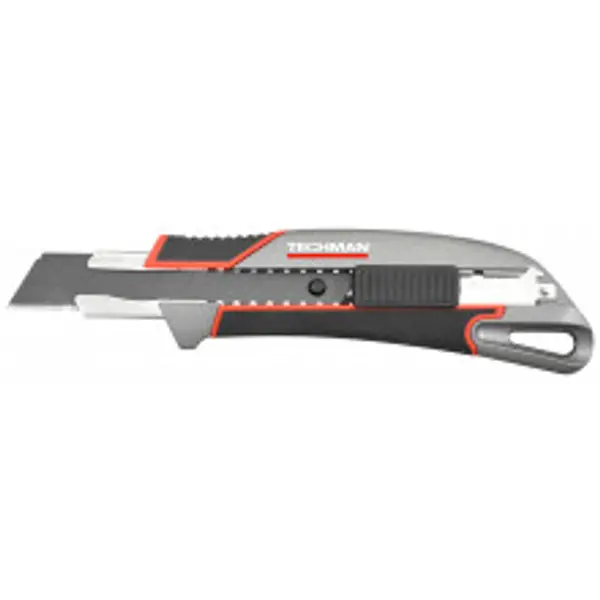Cutter alu-grip Cutter 18 mm autobloquant - TECHMAN