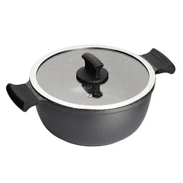 Serie Absolut Black. Cacerola Alta 28 Cm