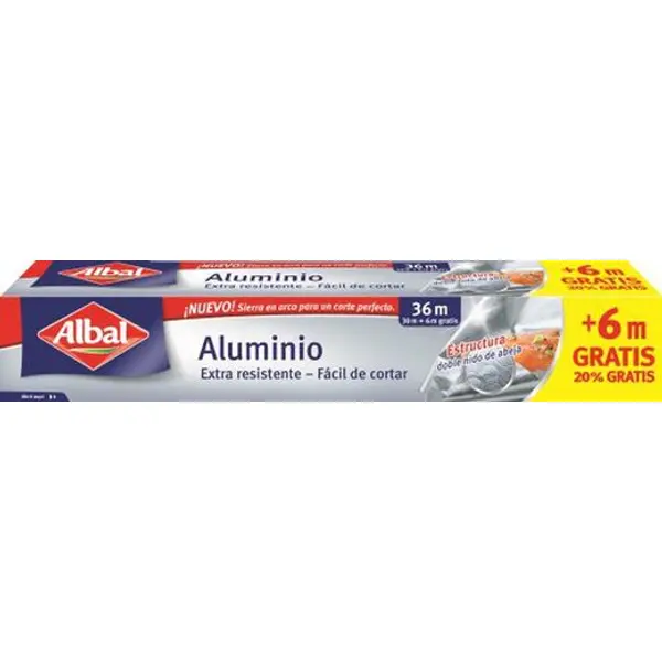 Albal Aluminio 30 + 6 Mt