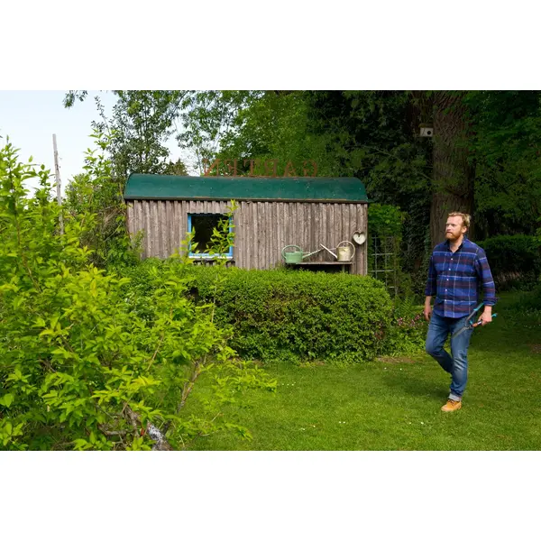 Cisaille à Haies 2en1 EnergyCut - crémaillère double - lames ondulées anti-adhérentes - coupe: 23 cm - GARDENA