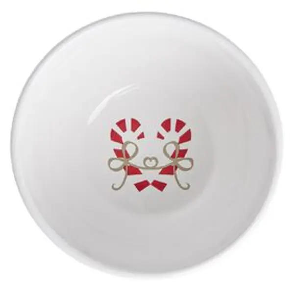 Bol Disney Mickey grès blanc et rouge Ø14cm