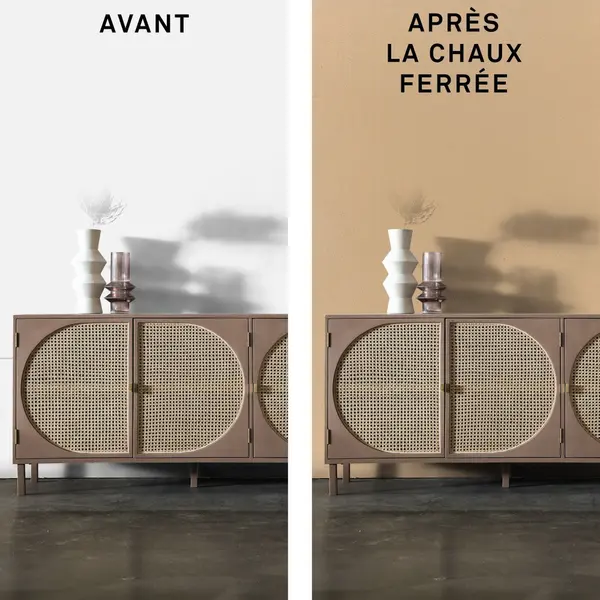 Peinture a effet, La chaux MAISON DECO, rotin, extramat, 2.5 l - MAISON DECO