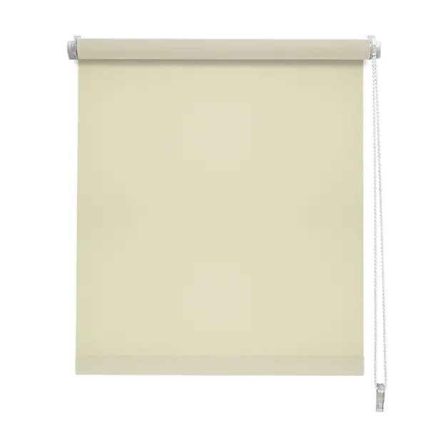 Store enrouleur occultant écru 120 x 190 cm MADECO