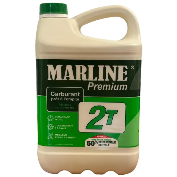 Carburant, mélange alkilat pour moteurs 2 temps - 5 L