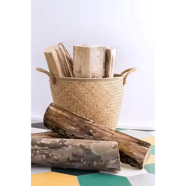 Panier à bûches et à granulés - Corda - LE MARQUIER