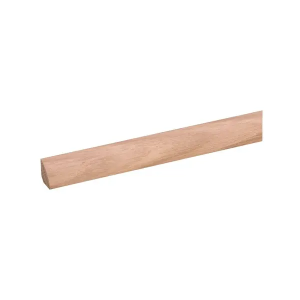 Moulure quart de rond en chêne 240 x 1,7 x 1,7 cm