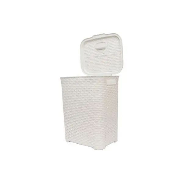 Cesto Ropa Con Tapa 45 Lt Xeum Blanco