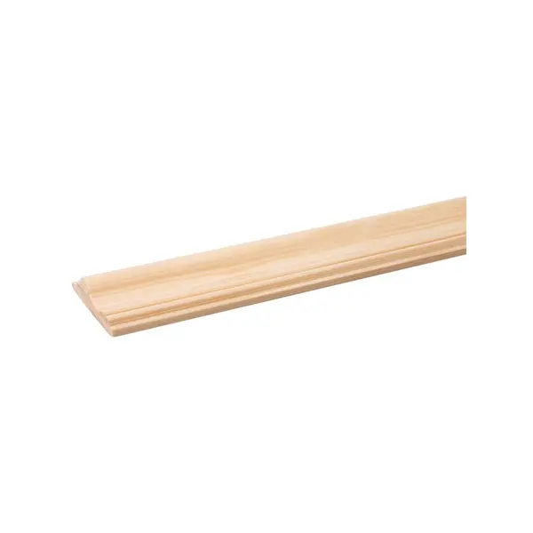 Moulure décorative en sapin 270 x 6,8 x 1,8 cm