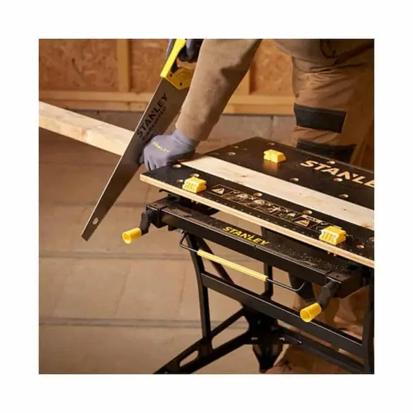 STANLEY Etabli-étau pliable 2 en 1 serrage vertical - STST83800-1