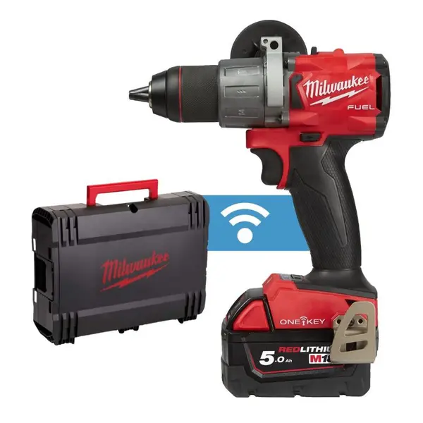 MILWAUKEE Perceuse visseuse à percussion 18V 5Ah - M18 ONEPD3-502X - 4933492801