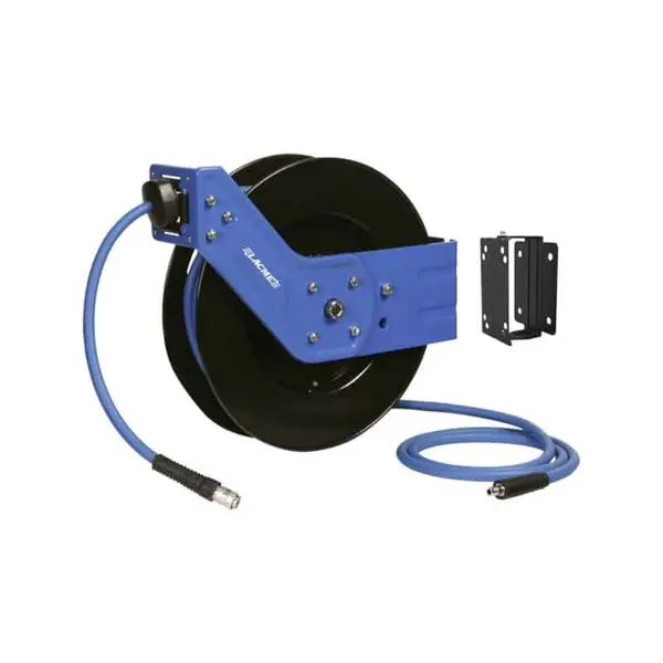 LACME Enrouleur auto 15m +2m Ø9.5mm LACM'FLEX + support - 326215