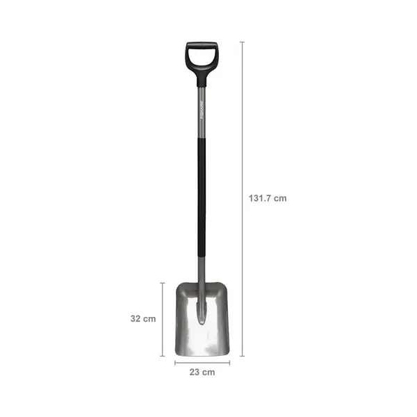 Pelle Ergonomic (grise) - FISKARS