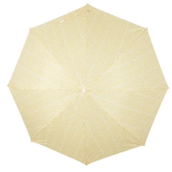 Parasol de plage à clipser Funky jaune Ø106xH85cm