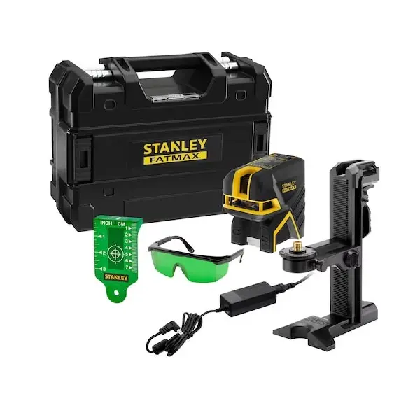 Niveau Laser Vert Croix + 2 points SCPG2 Li-ion Stanley