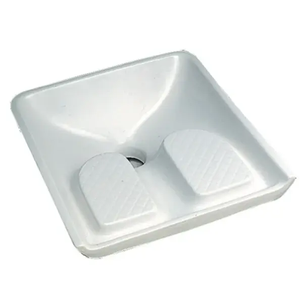 Siège WC à la turque Allia Blanc 60x60