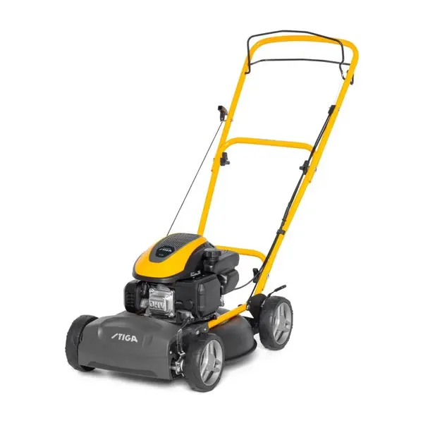 Tondeuse à gazon thermique 123 cm³ - Multiclip 47S - jusqu'à 1500 m² - autotractée - largeur coupe 45 cm - noire - Stiga