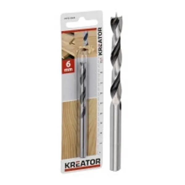 Meches a bois 1 mèche 12,0 mm 151 mm - Kreator