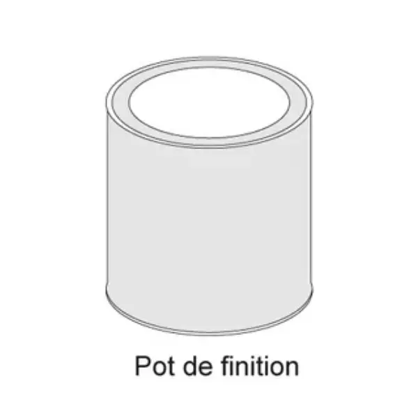 Peinture Clinexel® pot de 1 litre - Minéral