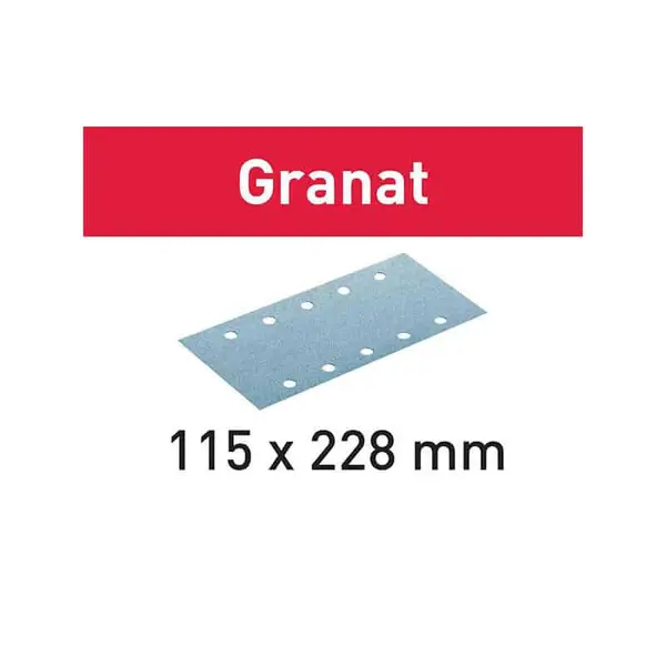 FESTOOL Abrasifs StickFix STF 115x228 - Granat