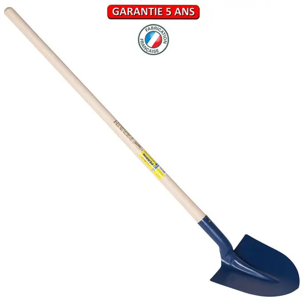 Pelle à terre, fortification 29 cm emmanchée 1,10 m , pour le maçon et le BTP - PERRIN