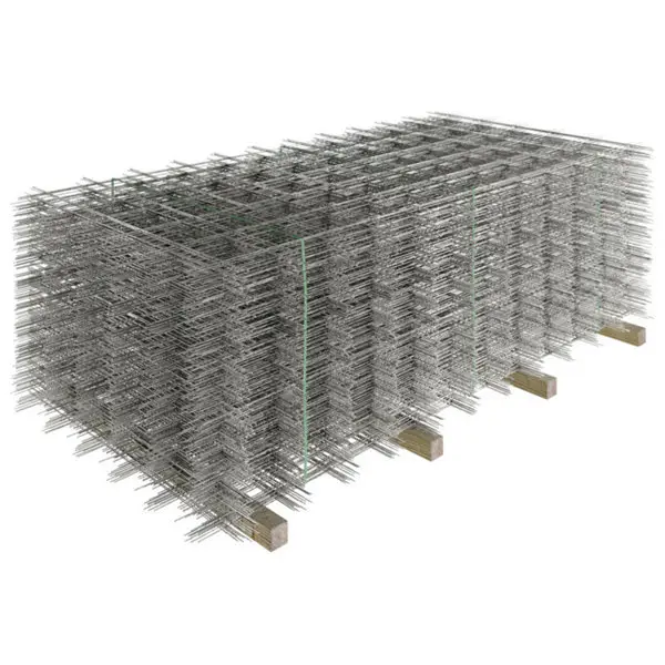 Panneau treillis soudé 2,40 x 1,20 m – fil 3,5 mm – maille 20 x 20 cm