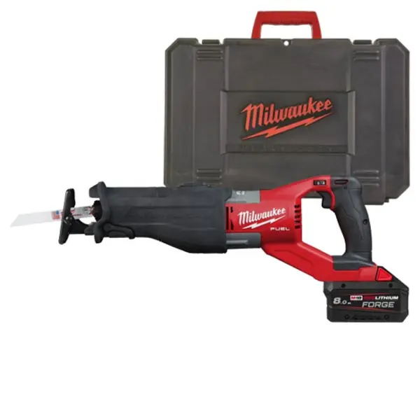 Scie Sabre Sans Fil M18 FSX-801C 8Ah Forge Milwaukee