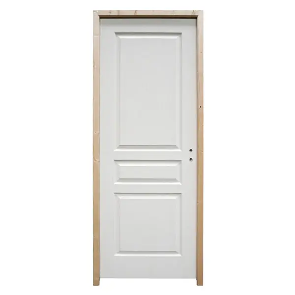 Bloc-porte blanc poussant gauche Ép. 67 mm - H. 212,8 x l. 89,4 cm