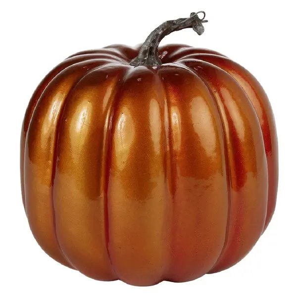 Citrouille décorative Halloween 20x20x20cm orange