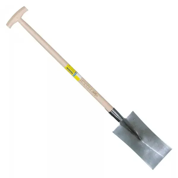 Louchet maçon de 32 cm - manche béquille fraisée 80 cm - PERRIN