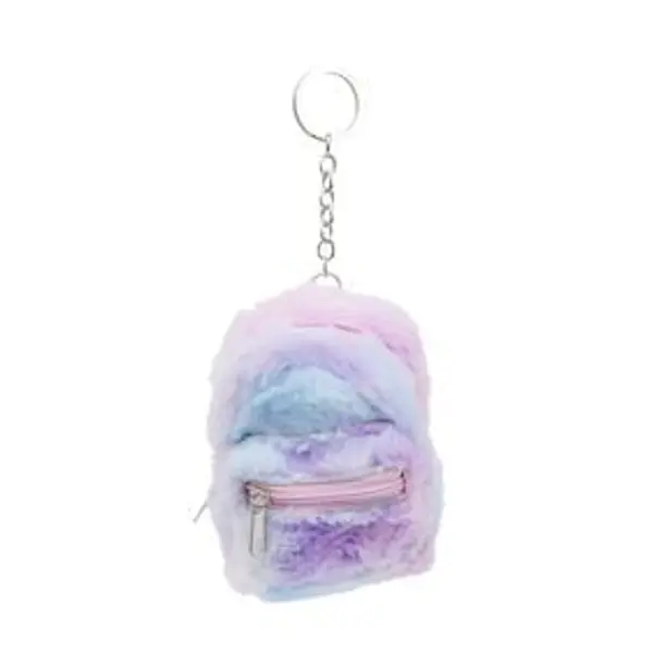 Porte clé mini sac à dos 7x5,5xH9,5 cm