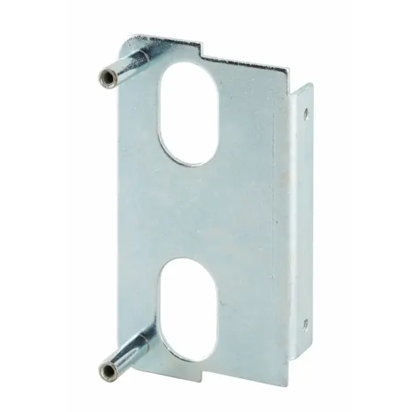 Plaque de fixation pour serrure verticale, à souder, zingué - THIRARD