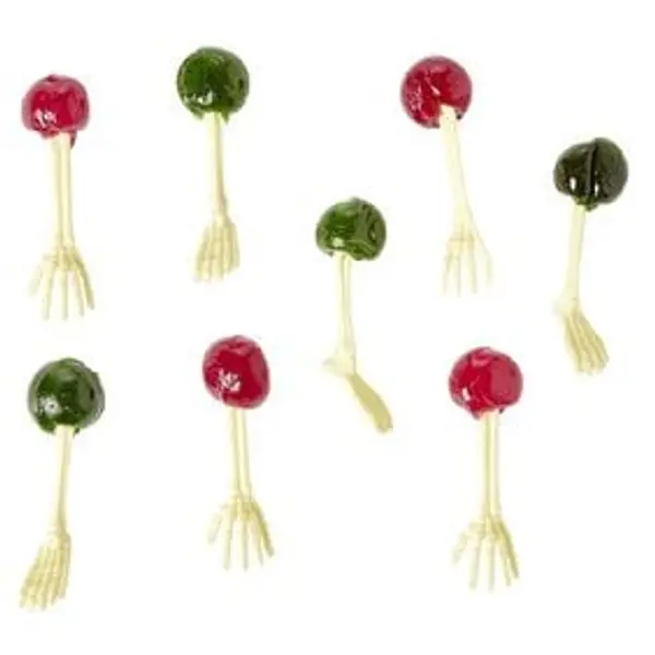 Sachet sucettes Halloween en forme d'os