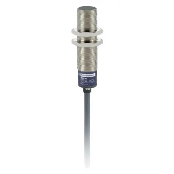 XT118B1PAL2 Schneider Détecteur capacitif M18 - L70mm - laiton - Sn 5mm - 24Vcc - câble 2m OsiSense XT1 Telemecanique