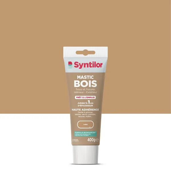 Mastic Biosourcé SYNTILOR chêne 400 g - SYNTILOR