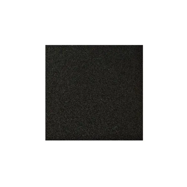 Tapis anti-vibration noir mat 60 x 60 cm