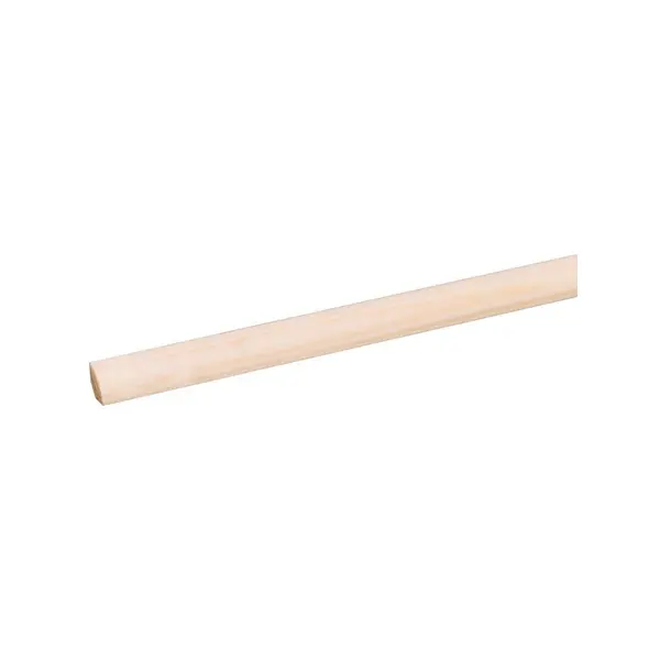 Moulure quart de rond en pin 270 x 1,1 x 1,1 cm